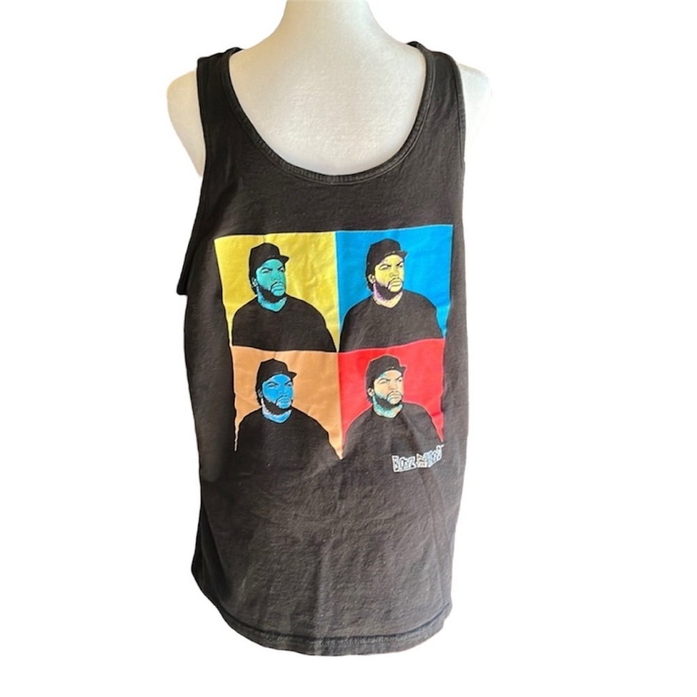 Philco's Boyz N The Hood Ice Cube Graphic Black Tank Top Size L